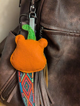 Load image into Gallery viewer, Hunny Bear Pumpkin Bag Charm
