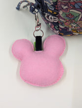 Load image into Gallery viewer, Mrs. Mouse Pink Pumpkin Bag Charm
