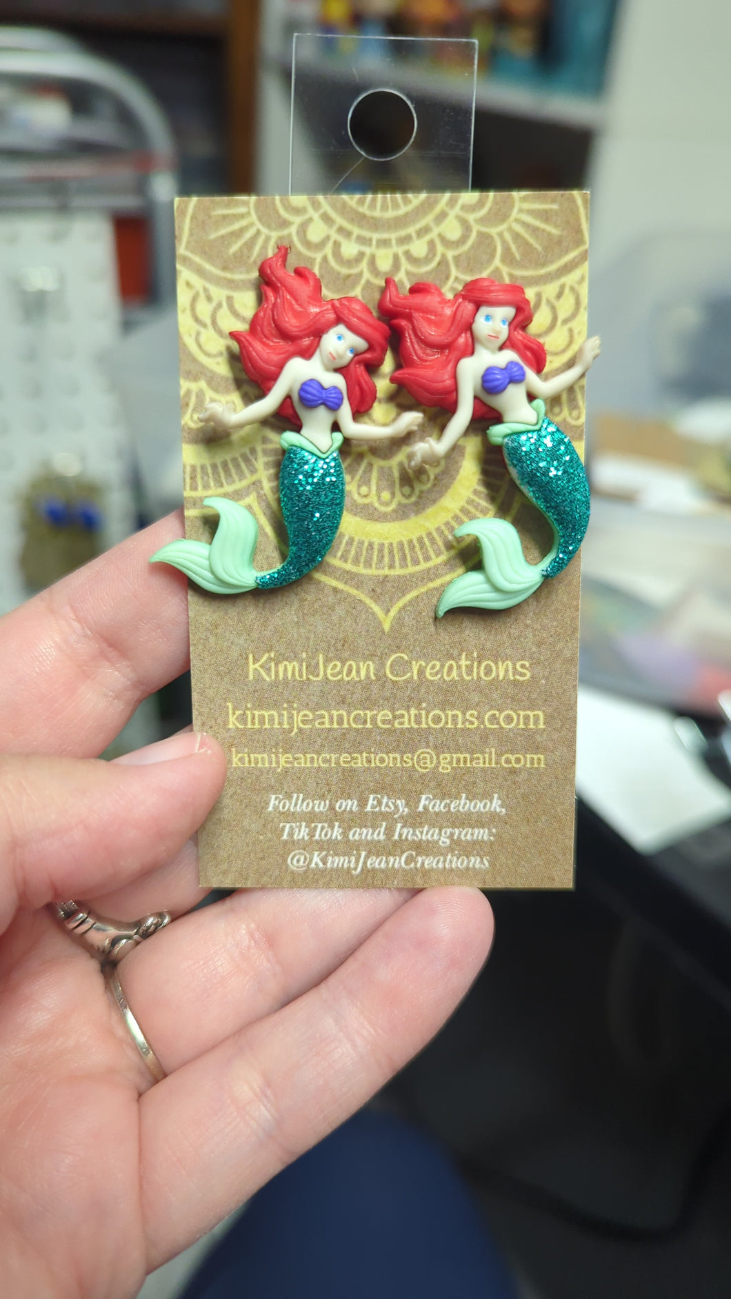 Ariel Body Stud Earrings