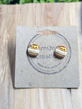 Load image into Gallery viewer, Hunny Pot Stud Earrings (small)
