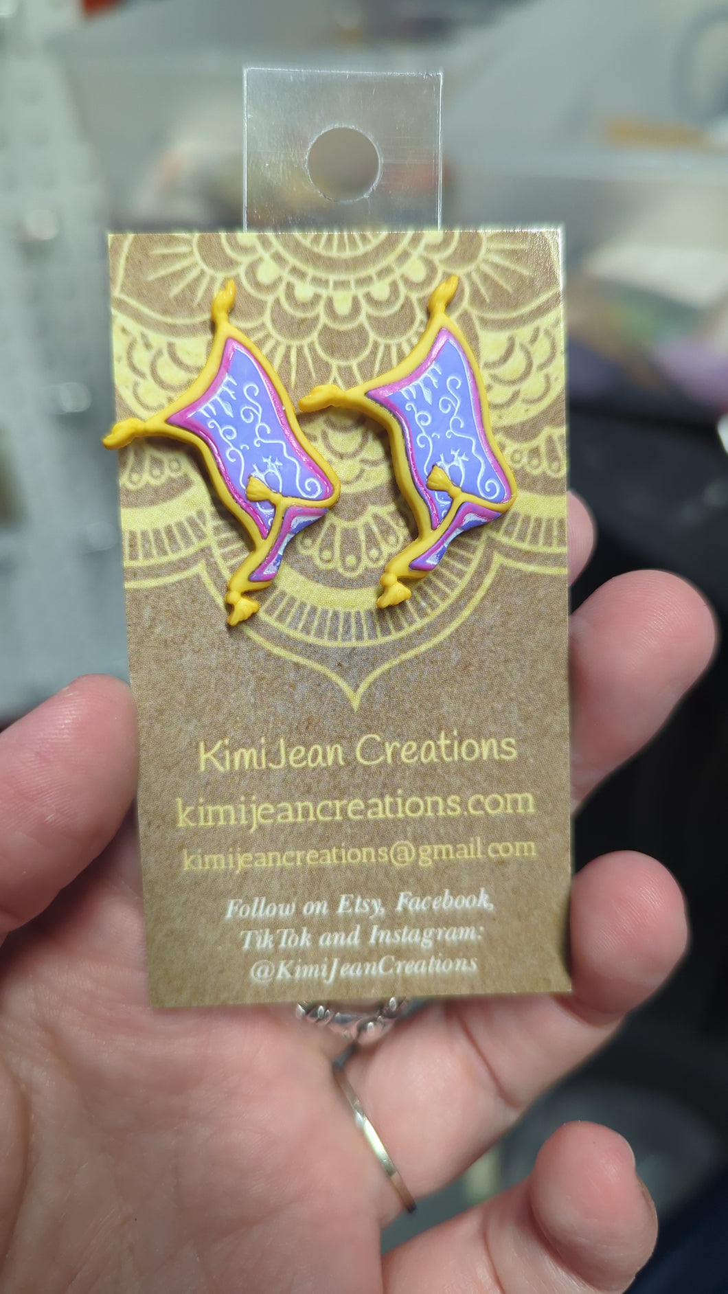 Magic Carpet Stud Earrings