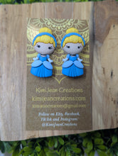 Load image into Gallery viewer, Cinderella Stud Earrings
