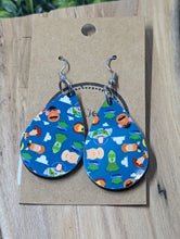 Load image into Gallery viewer, Toy Story Wood Teardrop earrings

