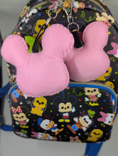 Load image into Gallery viewer, Mrs. Mouse Pink Pumpkin Bag Charm
