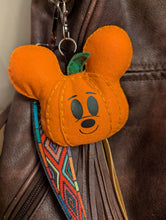 Load image into Gallery viewer, Mr. Mouse Pumpkin Bag Charm Large
