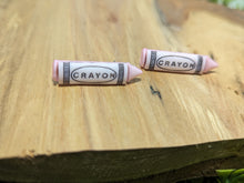 Load image into Gallery viewer, Crayon Skinny Light Pink Stud Earring
