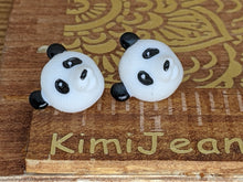 Load image into Gallery viewer, Panda Stud Earrings- Zoo Animals
