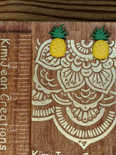 Load image into Gallery viewer, Pineapple Stud Earrings
