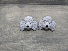 Load image into Gallery viewer, Poodle Dog Stud Earrings
