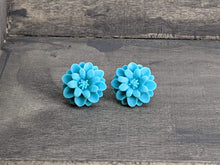 Load image into Gallery viewer, Cornflower Blue Stud Earrings
