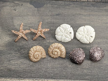 Load image into Gallery viewer, Sparkle Starfish Stud Earrings
