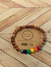 Load image into Gallery viewer, Rainbow Diffuser Bracelet
