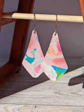 Load image into Gallery viewer, Lilly Inspired Wood Earrings
