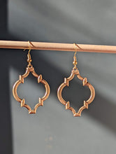 Load image into Gallery viewer, Gold Arabesque Earrings
