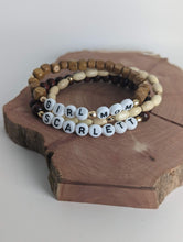 Load image into Gallery viewer, Girl Mom Diffuser Wood Bracelet Set
