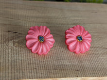 Load image into Gallery viewer, Camellia Flower Stud Earrings
