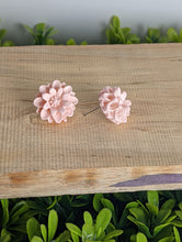 Load image into Gallery viewer, Cornflower LT Pink  Stud Flower Earrings
