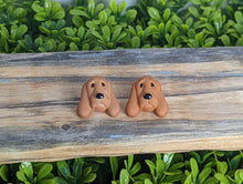 Load image into Gallery viewer, Hound Dog Stud Earrings
