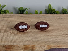 Load image into Gallery viewer, Football Stud Earrings
