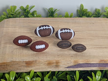 Load image into Gallery viewer, Football Stud Earrings- Large

