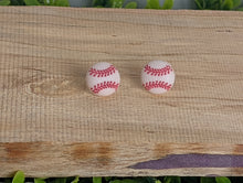 Load image into Gallery viewer, Baseball Stud Earrings- Sport Earrings
