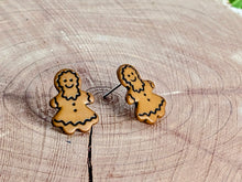Load image into Gallery viewer, Ginger Bread Woman Earrings
