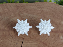 Load image into Gallery viewer, Snowflake Stud Earrings (2)
