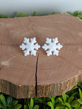 Load image into Gallery viewer, Snowflake Stud Earrings (3)
