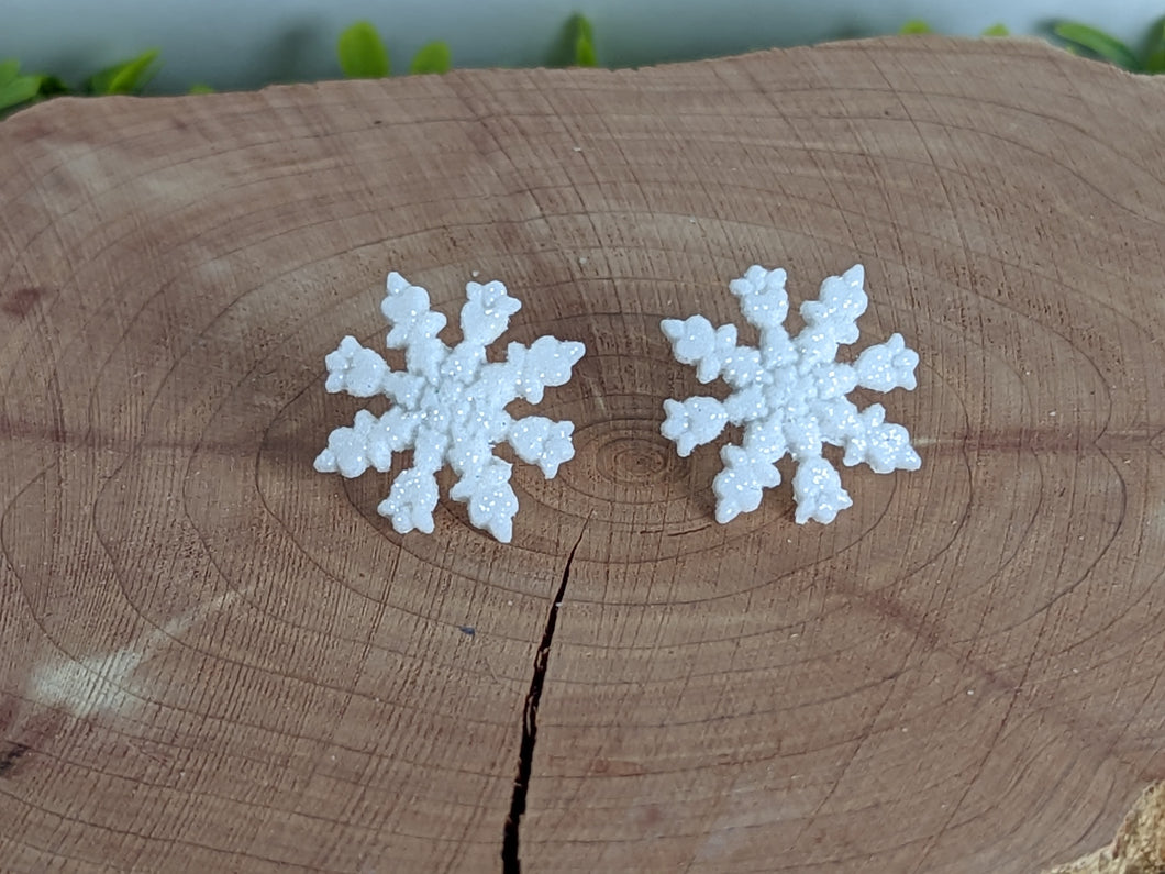 Snowflake Stud Earrings (4)